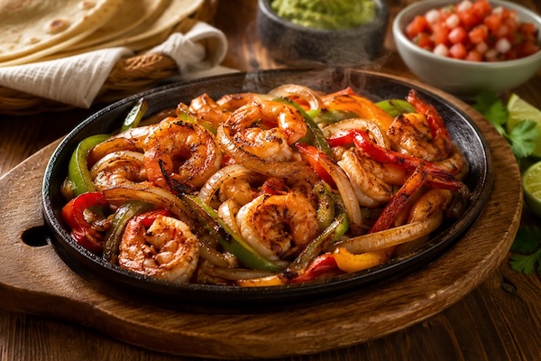 Shrimp Fajitas
